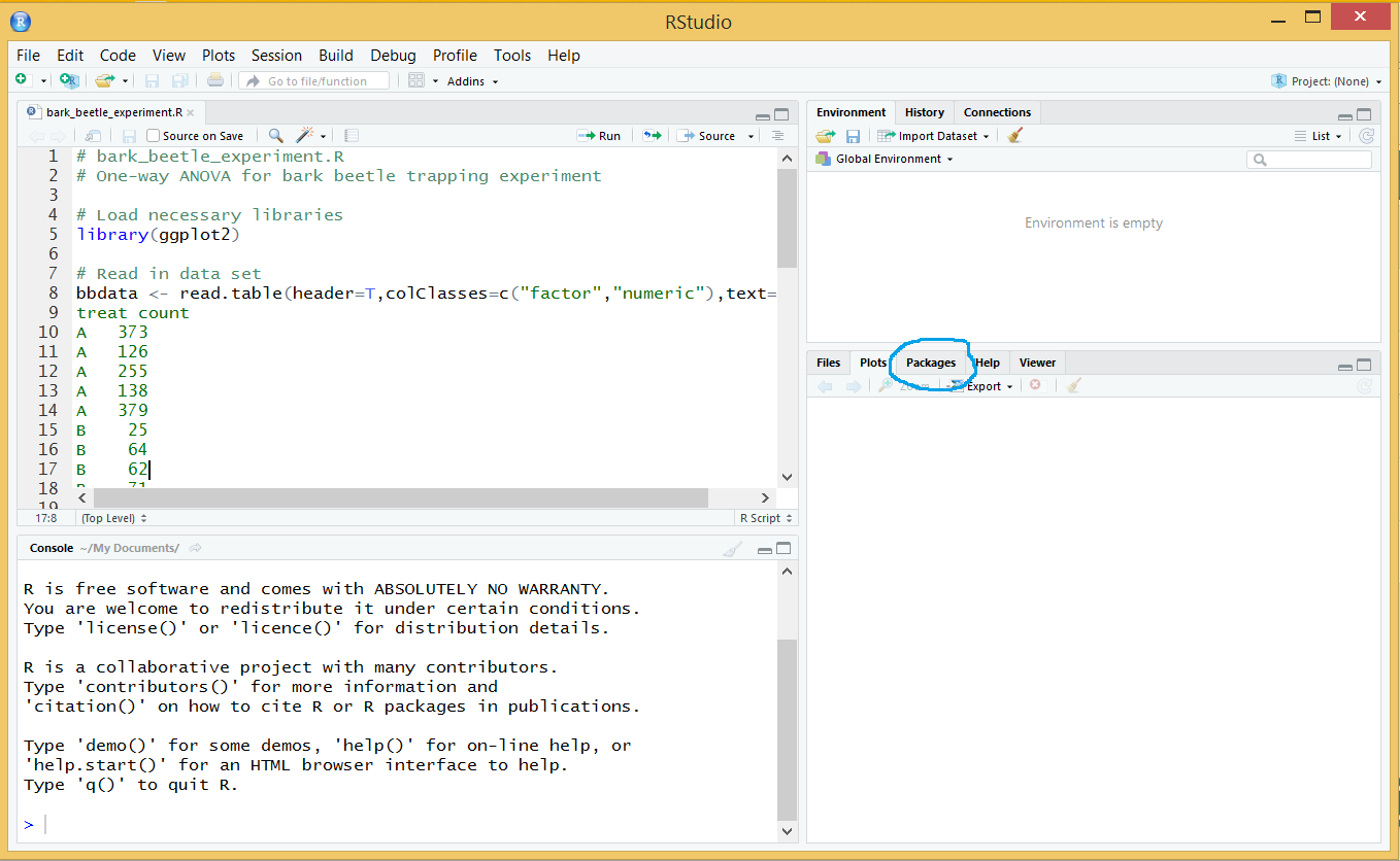 Source Material To Practice R Programm Running an R Program | biostatisticsjdreeve